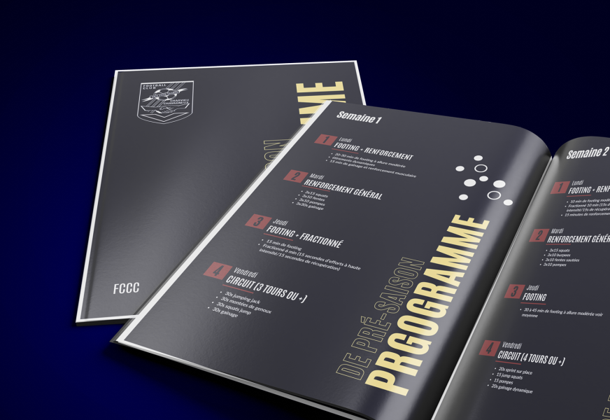 Football Club Charvieu Chavagneux - Programme de reprise 2025/2026 !