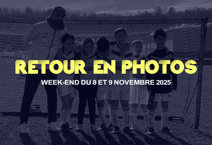 Football Club Charvieu Chavagneux - Photos week-end 8 et 9 novembre 2025 !