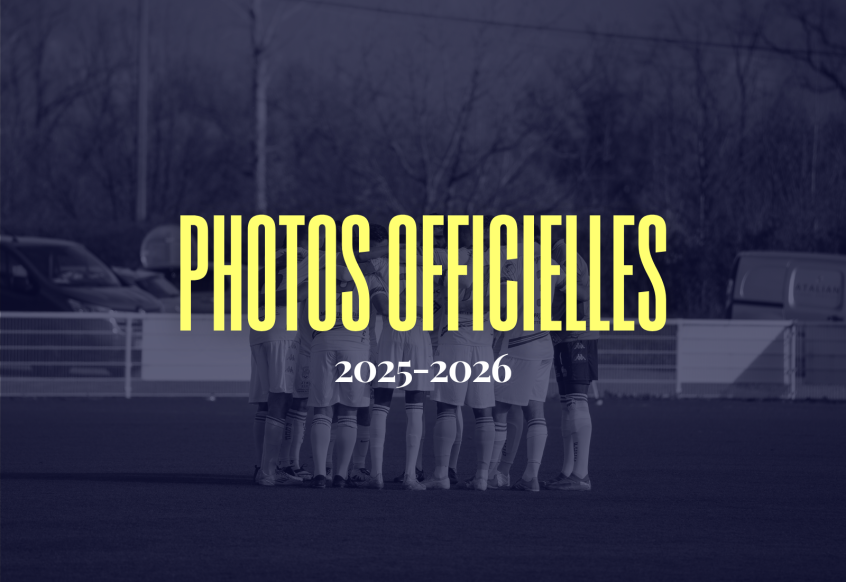 LES PHOTOS OFFICIELLES 2025/2026 SONT DISPOS !