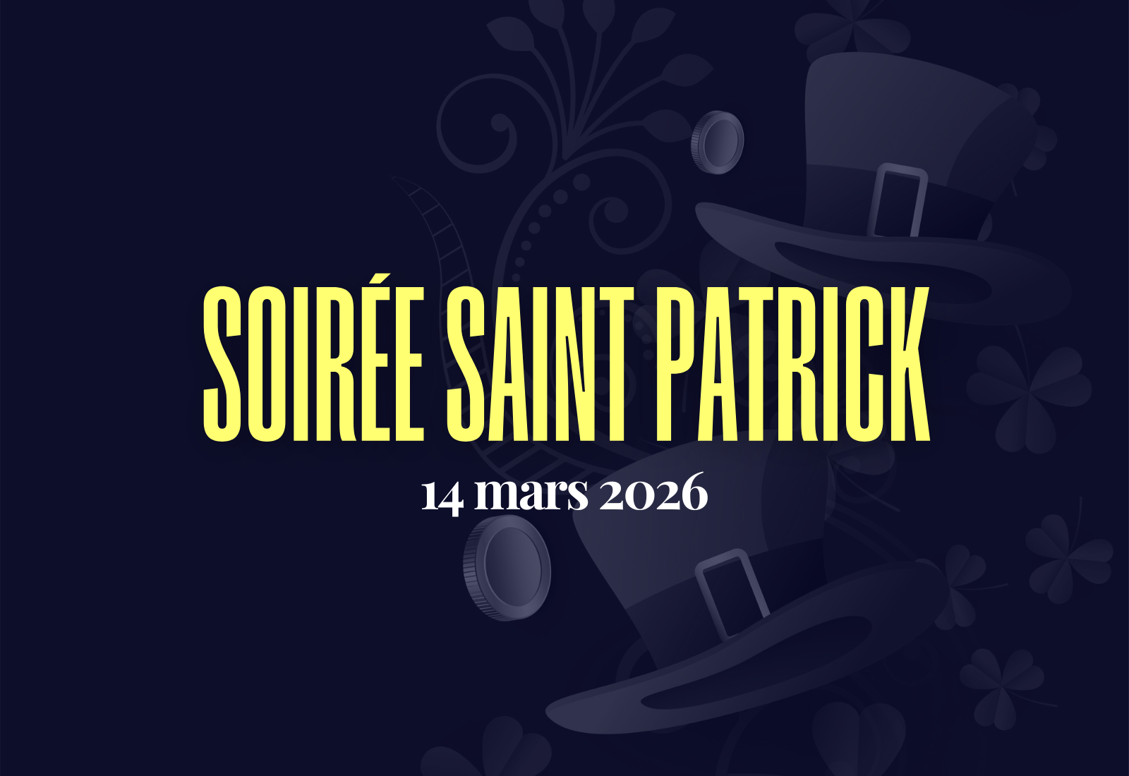 Football Club Charvieu Chavagneux - Soirée Saint Patrick 14 mars 2026 !